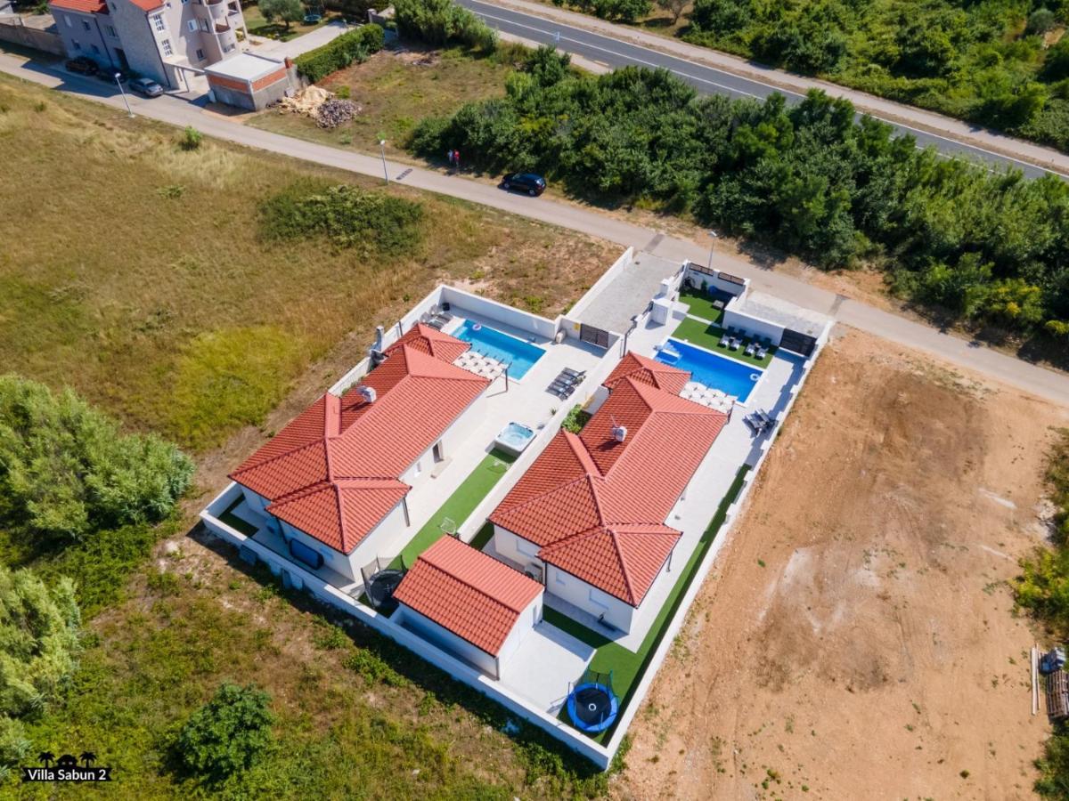 Villas Sabun - Modern House With Heated Pool Privlaka  Exterior photo